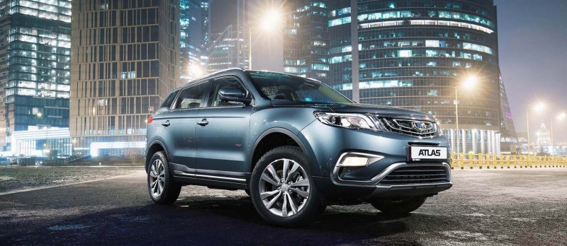 Geely Atlas 2020 салон