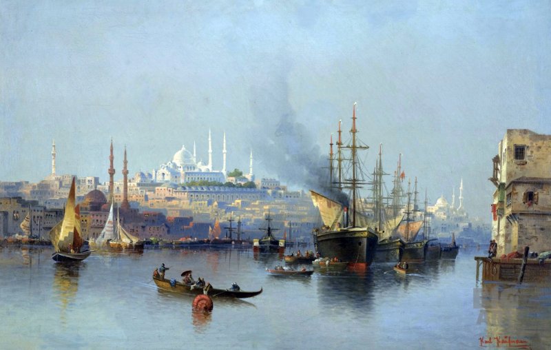 Австрийский художник Karl Kaufmann 1843 1905