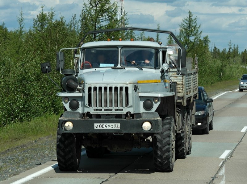Урал 4320 хлыстовоз