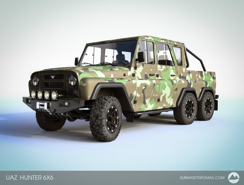 UAZ Hunter 6x6