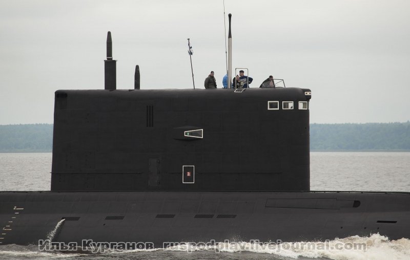 Подводная лодка проекта 636.3 «Варшавянка» внутри