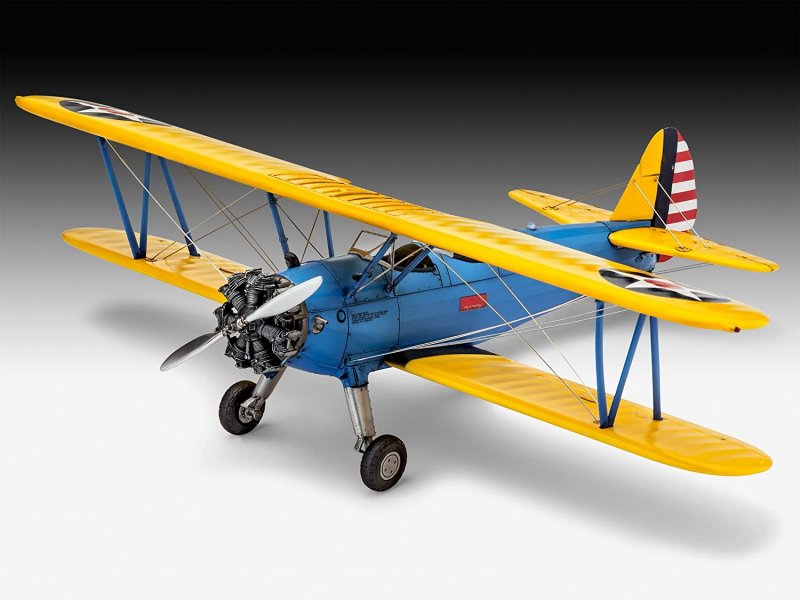 Revell модель для сборки биплан Stearman p-17 Kaydet