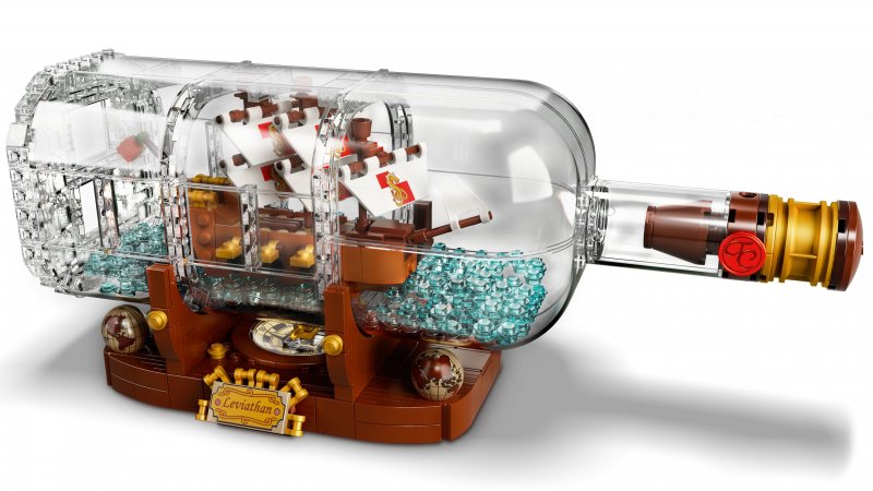 LEGO ideas 92177 корабль в бутылке