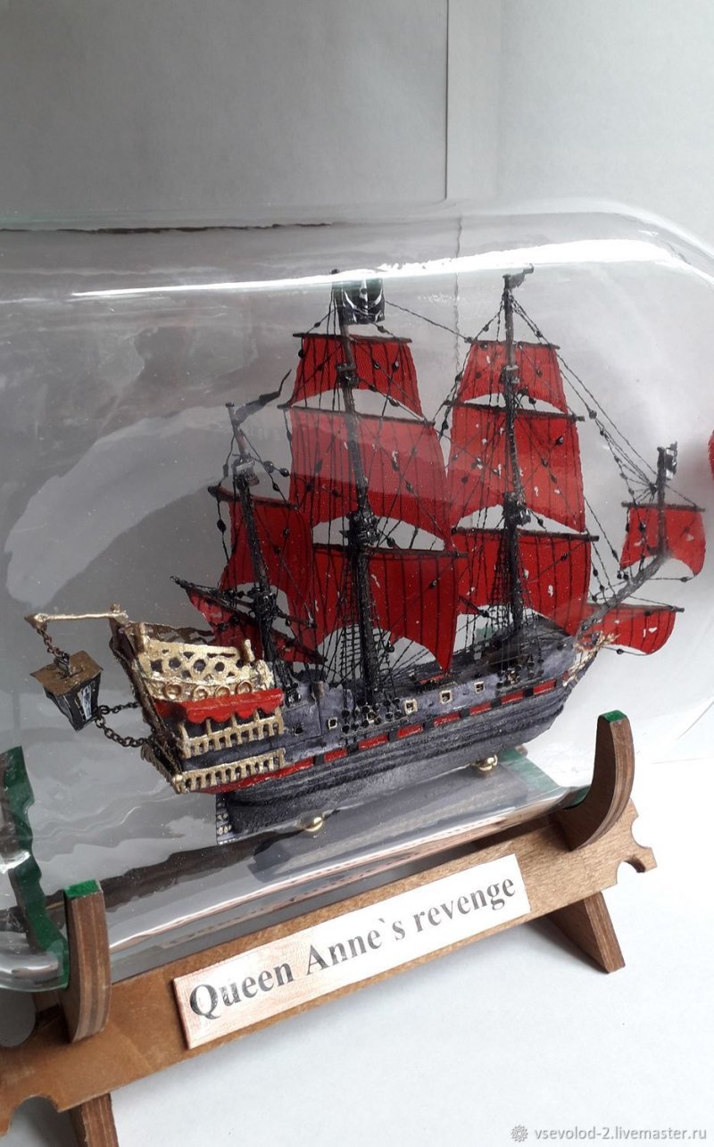Корабль в бутылке shipsmiron
