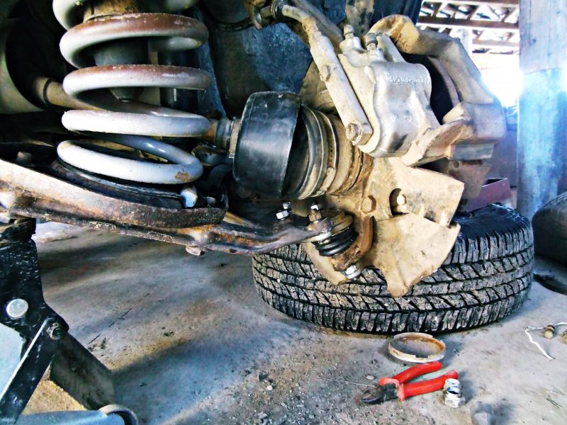 Передняя ступица Нива Chevrolet устройство