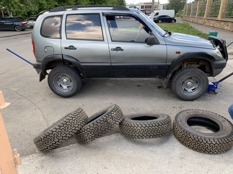 Chevrolet Niva грязевые шины