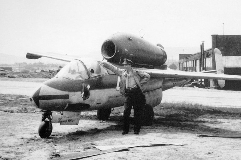 Самолет Хе 162 саламандра