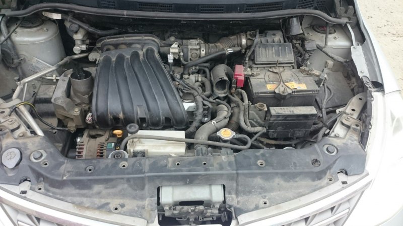 Nissan Tiida под капотом
