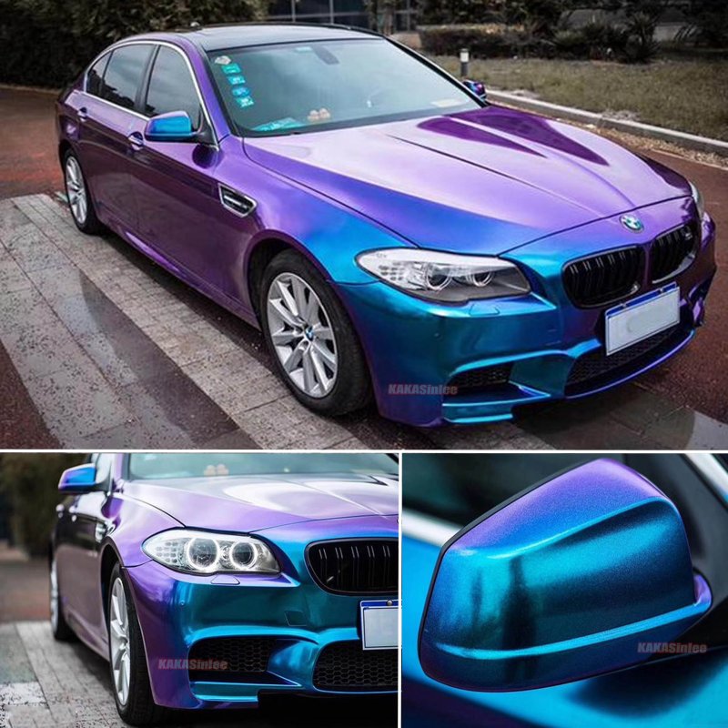 Матовый хамелеон TECKWRAP - Purple-Blue - ck892m