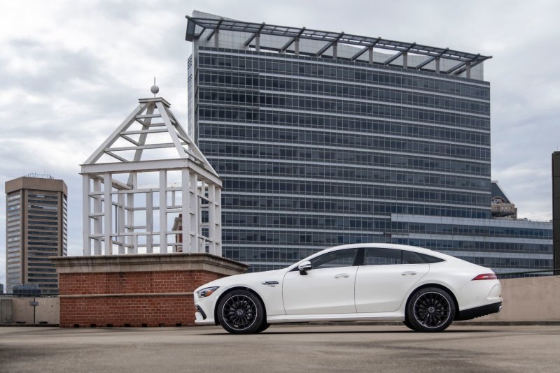 Мерседес gt 43 черный
