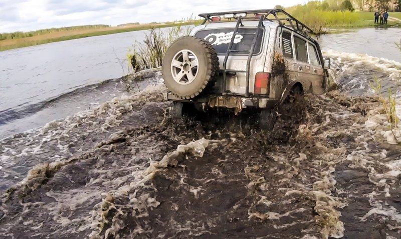 Niva 4х4 грязевая