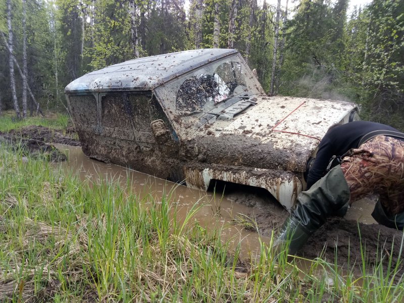 УАЗЫ В грязи