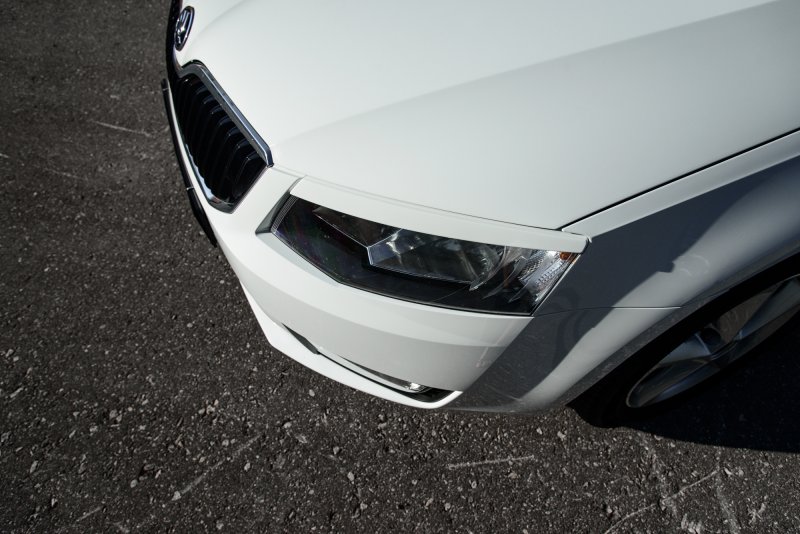 Реснички на Skoda Octavia a7