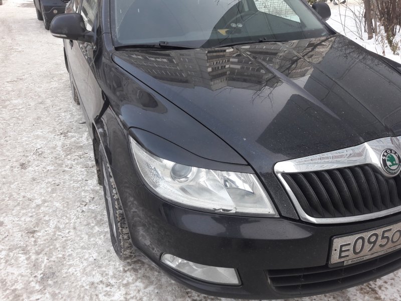 Реснички Skoda Octavia a5