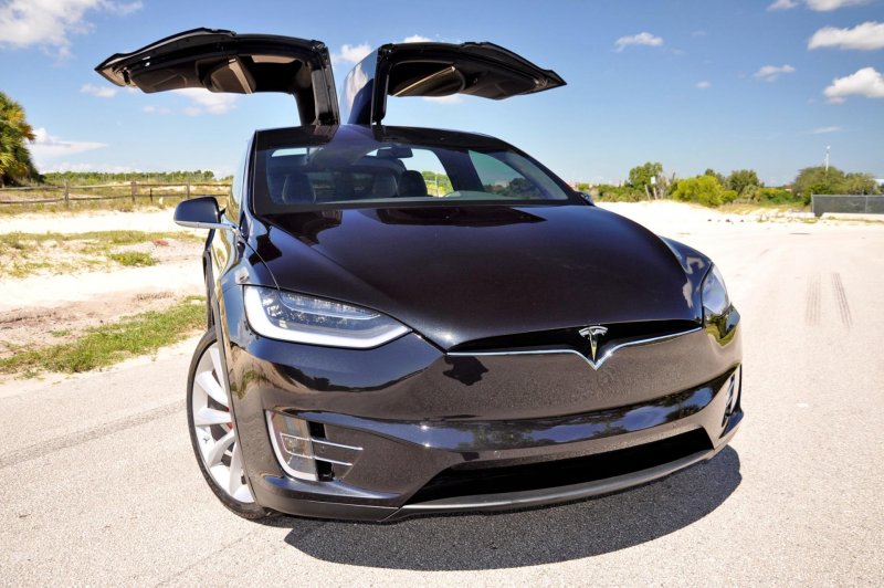 Тесла model x p100d