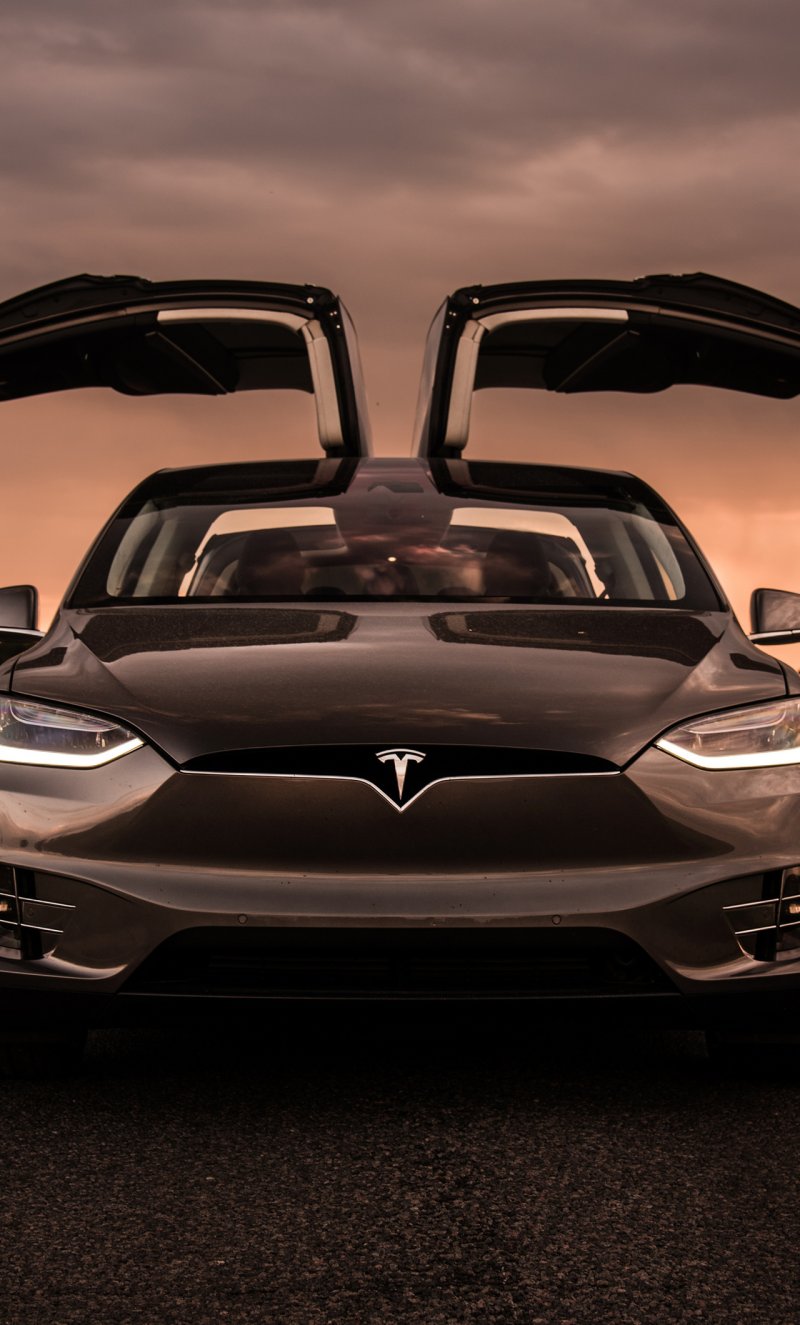 Tesla model x 4к
