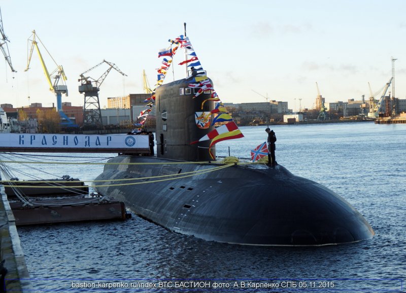 Парад подводная лодка Севастополь