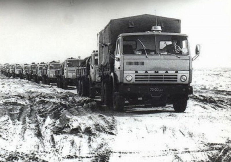 КАМАЗ 5320 В Афгане