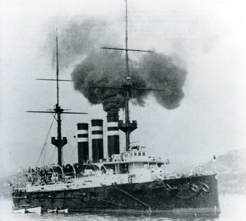 Идзумо крейсер 1904г