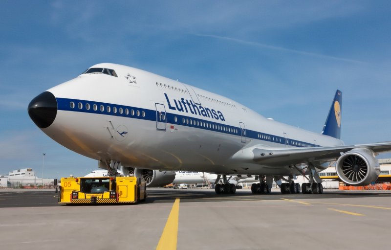 Боинг 747 800 Люфтганза