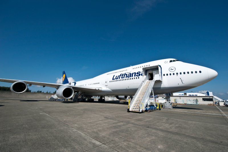 Люфтганза авиакомпания Боинг 747