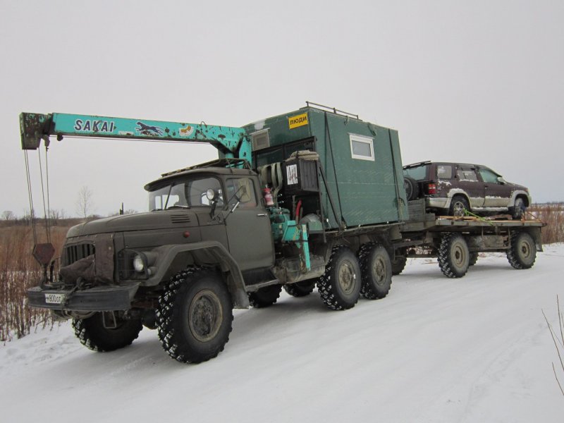 ГАЗ 3308 С КМУ