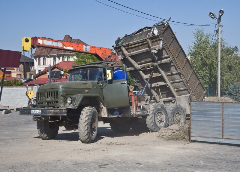 ЗИЛ 131 самосвал военный