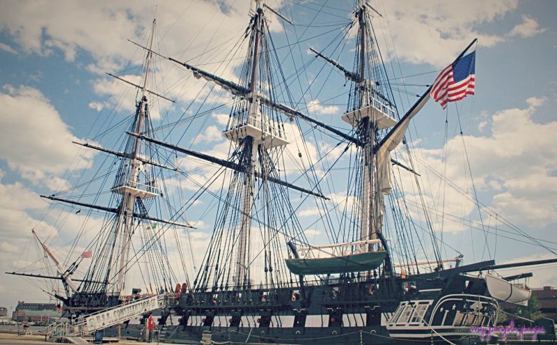 USS Constitution Бостон