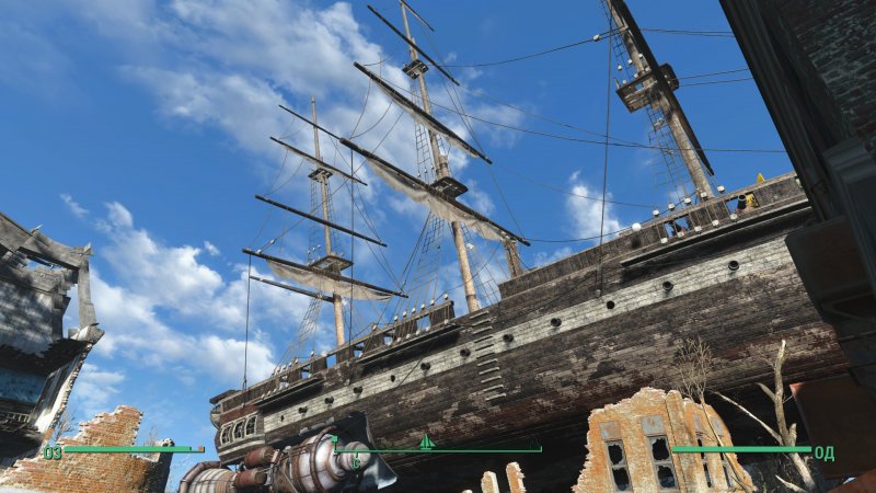 Парусный корабль USS Constitution