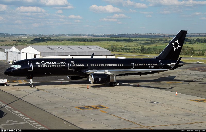 Continental Airlines Boeing 757