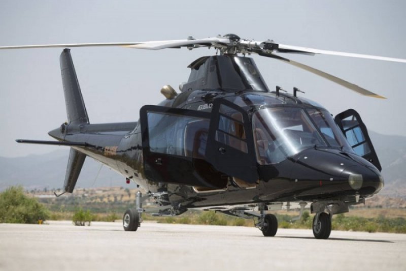 Leonardo Helicopters aw109 GRANDNEW Блэк интерьер