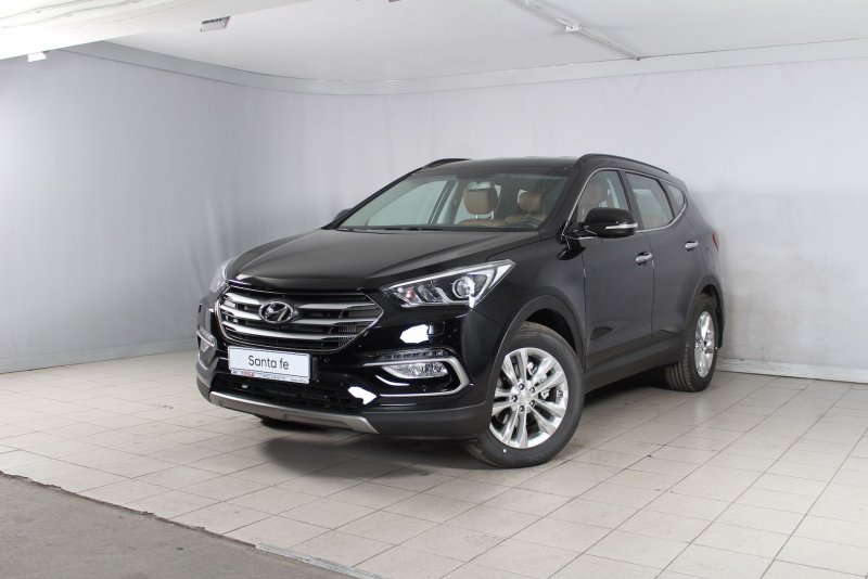 Хендай Санта Фе 2017 черный