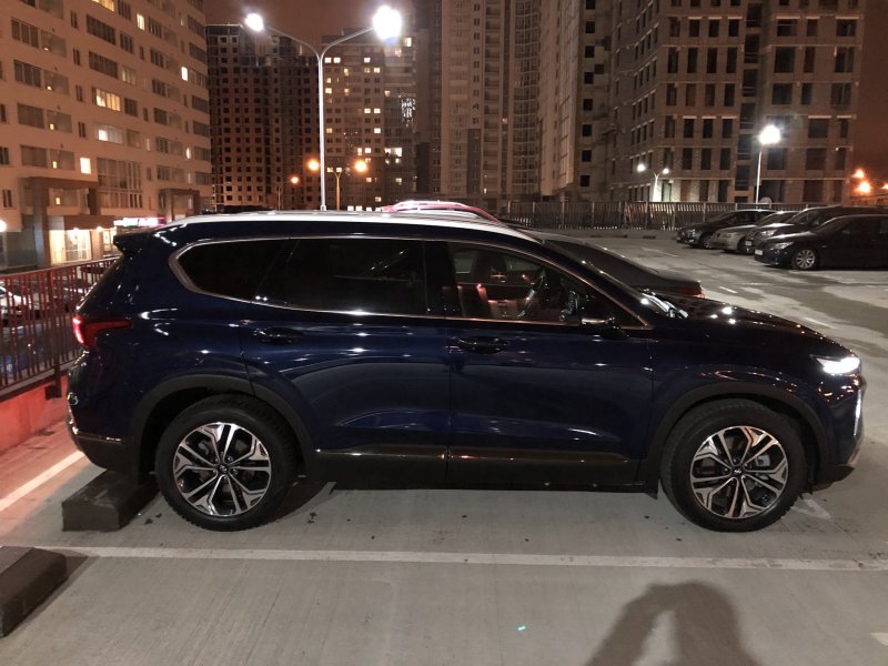 Хендай Санта Фе 3 черный