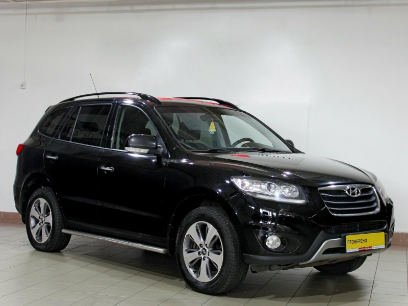 Хёндай Санта Фе 2019 черный