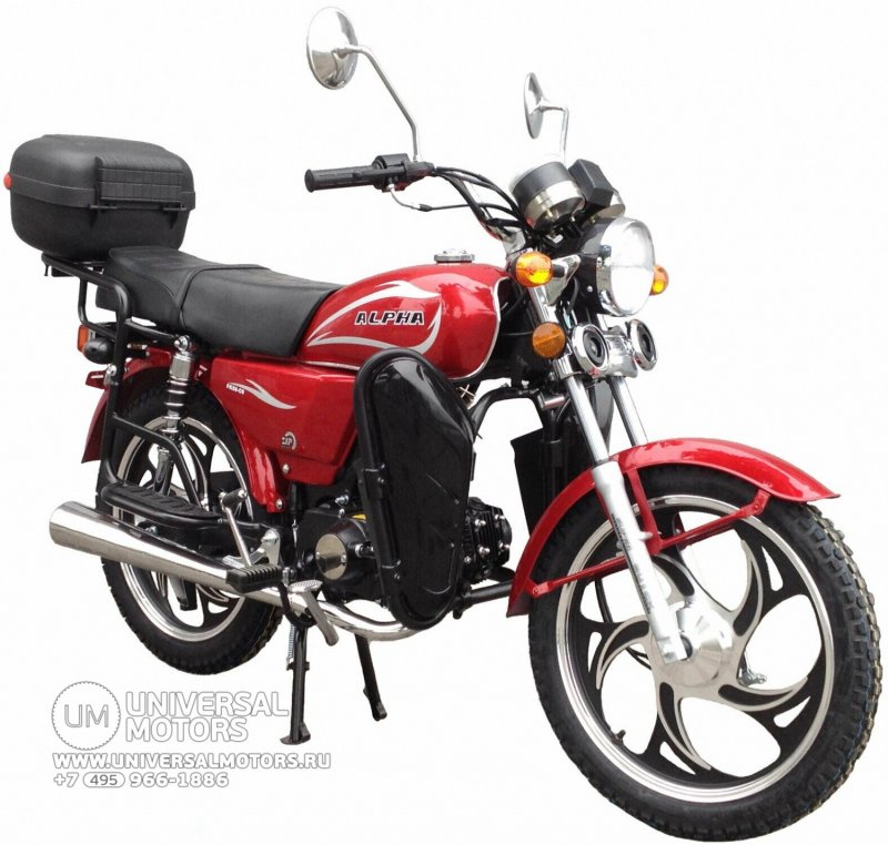 Мопед ABM Alpha Lux Альфа Люкс 2018