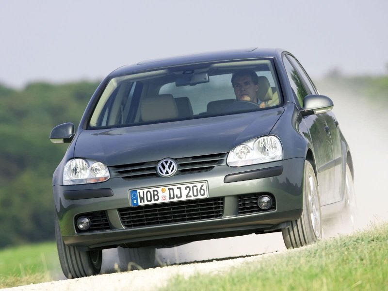 Volkswagen Golf 2003 серая