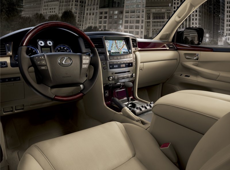 Lexus lx570 2008 Interior