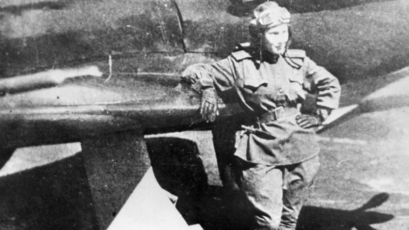 Белая Лилия Сталинграда лётчик-АС Лидия Литвяк
