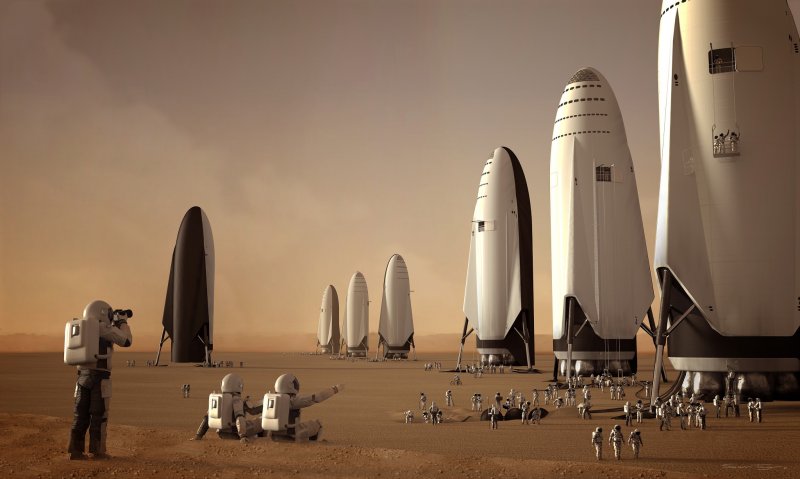 Ракета BFR Илона маска