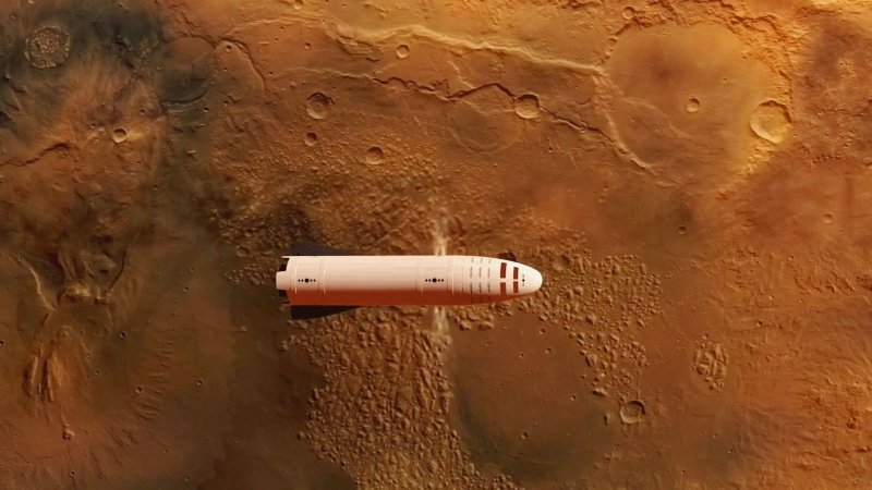 SPACEX Марс