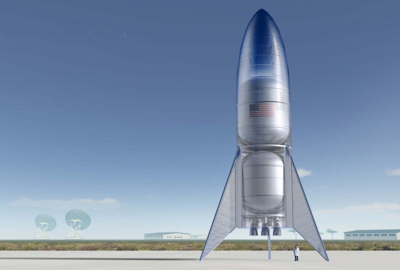 Космический корабль SPACEX Starship