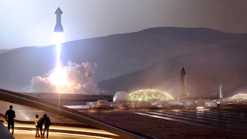 Starship космический корабль Илон Маск