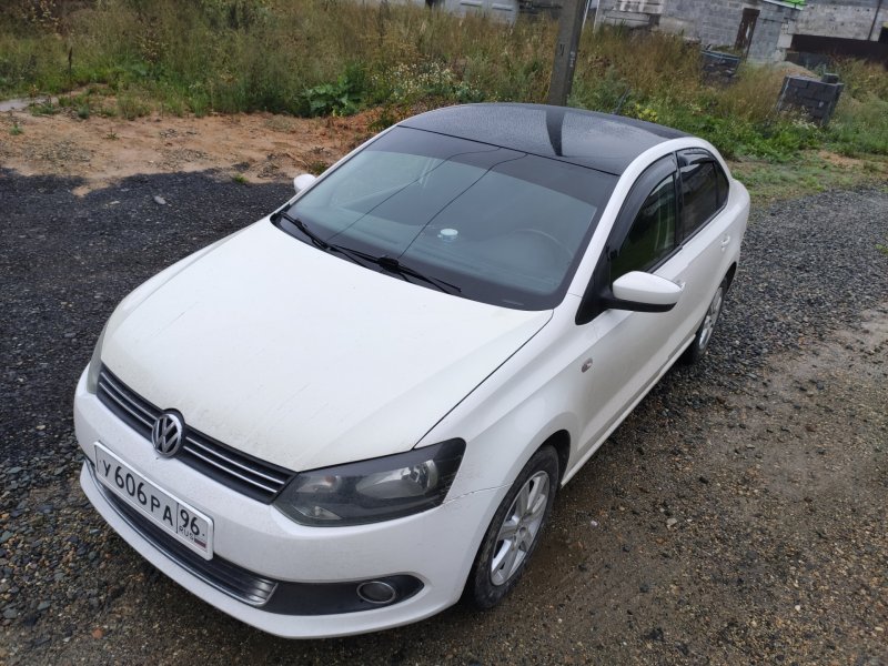 Polo sedan 2013 черная крыша