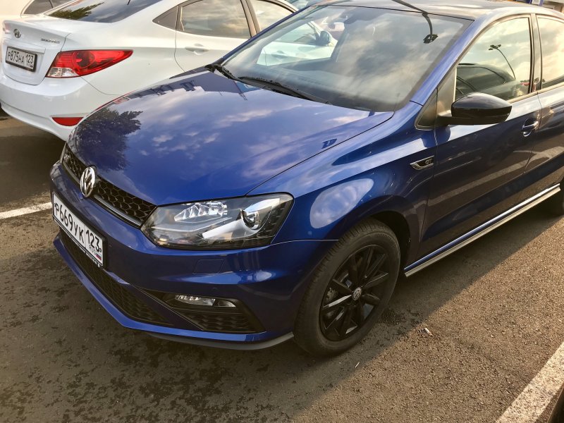 Polo gt 2018 черный