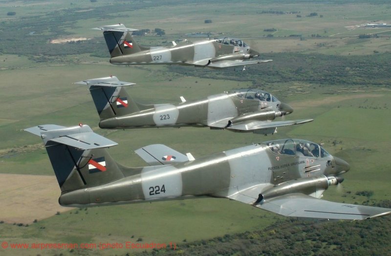 IA 58 Pucará Uruguayan Air Force