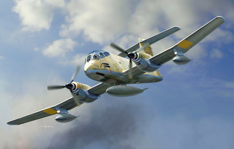 Аргентинский Штурмовик FMA IA.58 Pucara