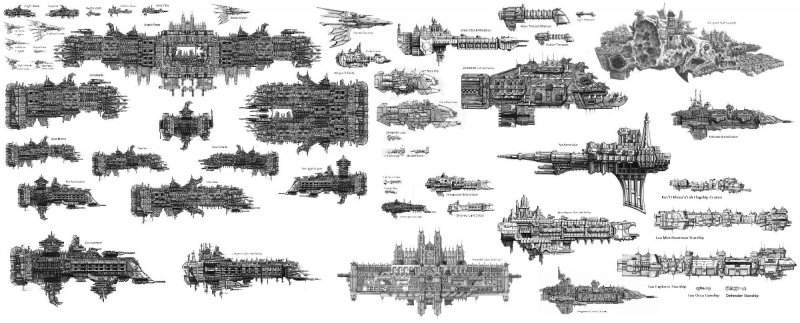 Warhammer 40000 корабль Глориана