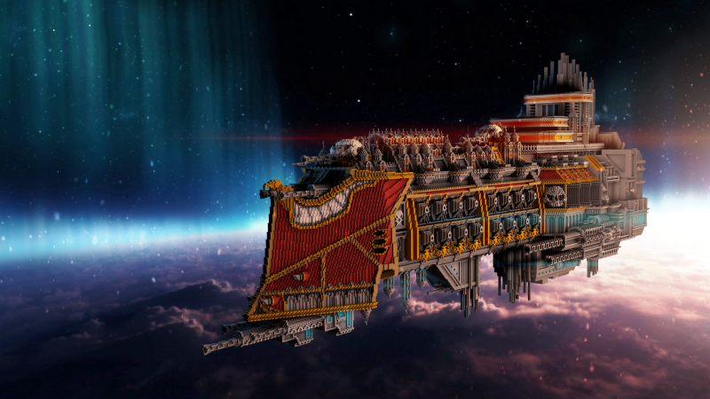 Корабль императора Warhammer 40000
