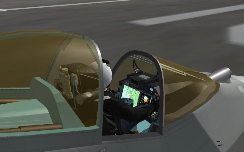 Су-57 на закате