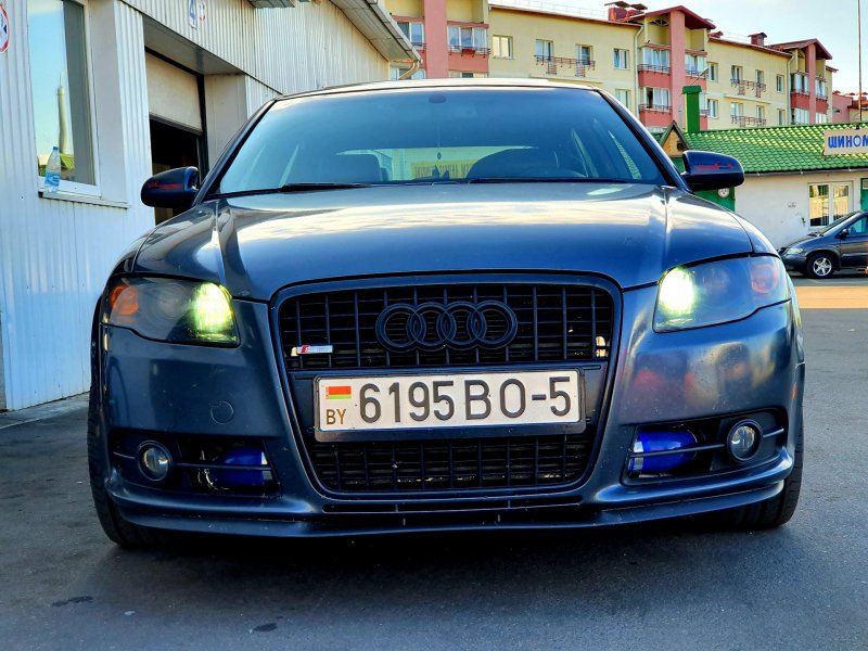 Audi a4 b7 антихром